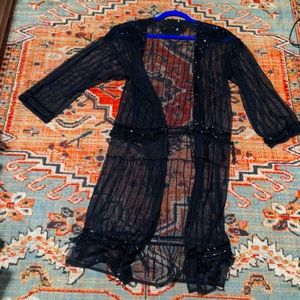 Free People Beaded Kimono